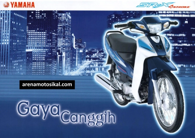 Chi tiết yamaha sr-x đến từ malaysia có kiểu dáng tương đồng với yaz 125 - 3