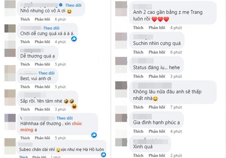 Con trai cường đô la trổ giò thua đàm thu trang chỉ vài phân chân dài hệt mẹ ruột uốn tóc như soái ca hàn - 2