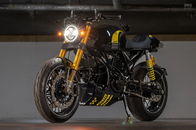 Ducati gt1000 độ phong cách ong bắp cày của purpose built moto - 3