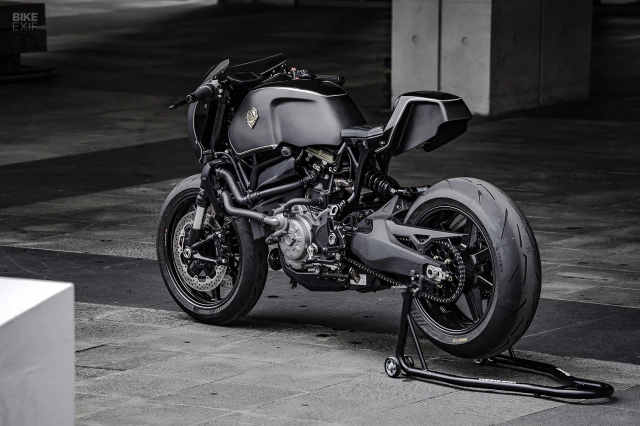 Ducati monster độ cafe racer vô cùng ấn tượng của rough crafts - 8