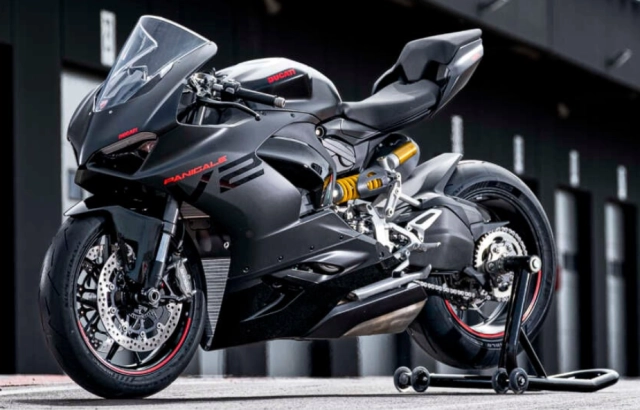 Ducati panigale v2 2024 ra mắt phiên bản black on black độc lạ - 4