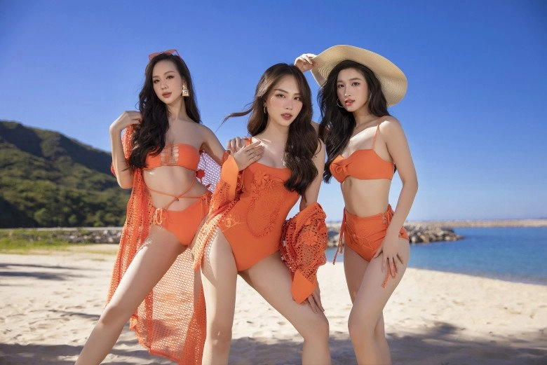 Gần hết nhiệm kỳ top 3 miss world việt nam 2022 tung ảnh bikini nóng hơn nắng hè - 1