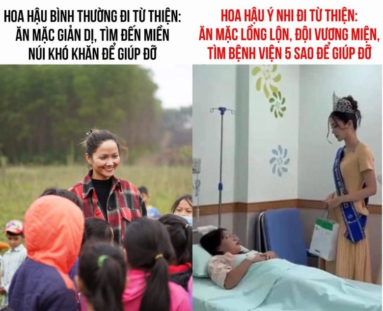 Hoa hậu ý nhi diện váy và vương miện như công chúa đi từ thiện nhìn đặng thu thảo đỗ mỹ linh càng ngưỡng mộ - 4