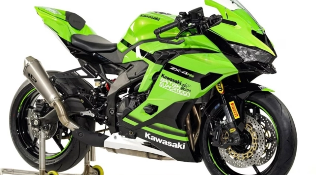 Kawasaki ninja zx-4rr phiên bản racing chính thức được ra mắt - 4