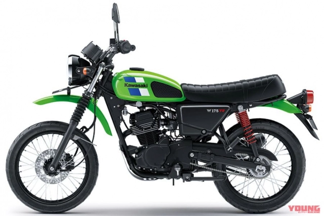 Kawasaki ra mắt w175 thế hệ mới sở hữu dàn chân bánh căm đẹp mắt - 24