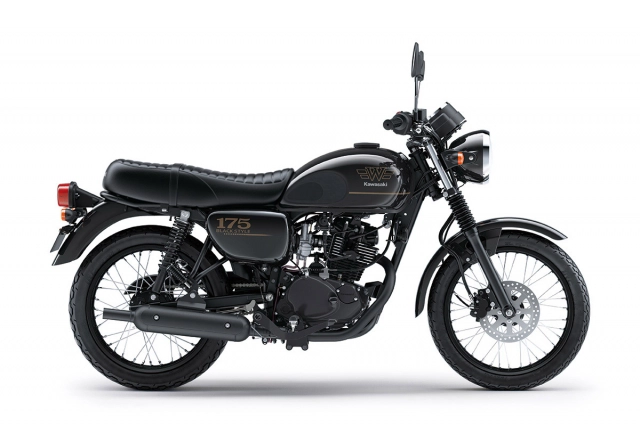 Kawasaki w175 black style 2024 chính thức ra mắt với giá chỉ bằng yamaha exciter 155 - 3