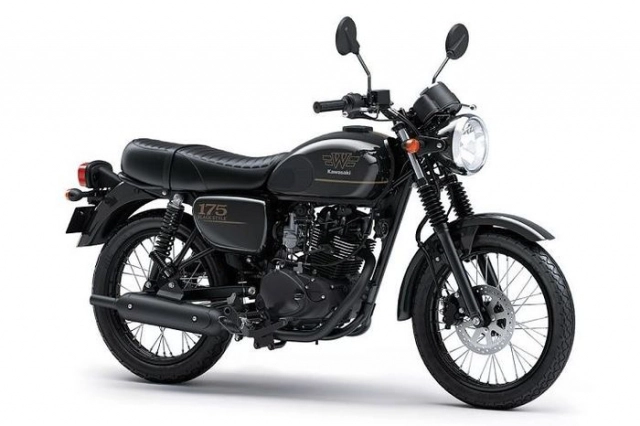 Kawasaki w175 black style 2024 trình làng giá 56 triệu đồng - 1