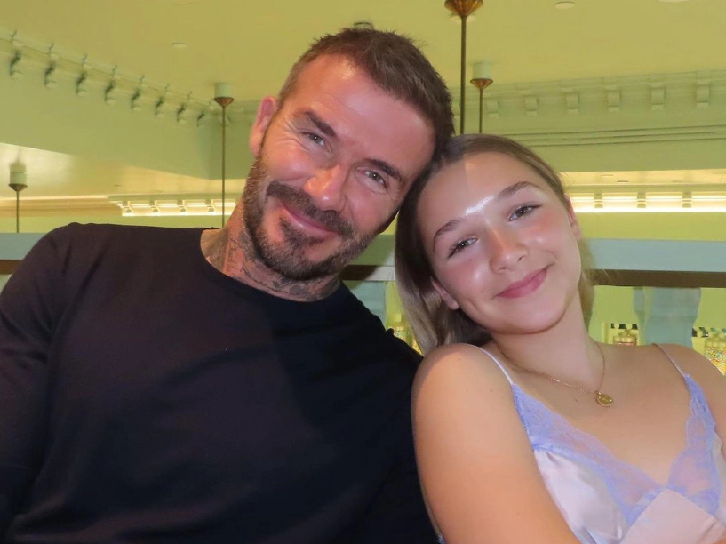 Mẹ cấm trang điểm nhưng harper beckham 12 tuổi đã xăm mình ở vị trí không ai ngờ - 6