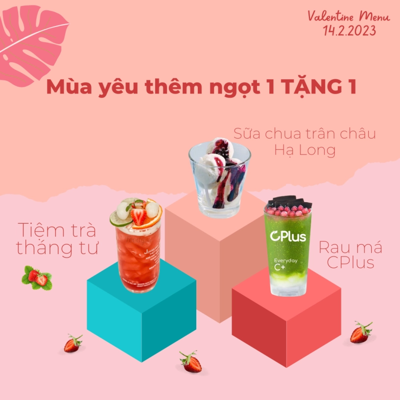 Mua 1 tặng 1 deal ngon giảm 50 món ngon 0 đồng và cơn mưa quà tặng valentine ngọt ngào từ shopeefood - 3