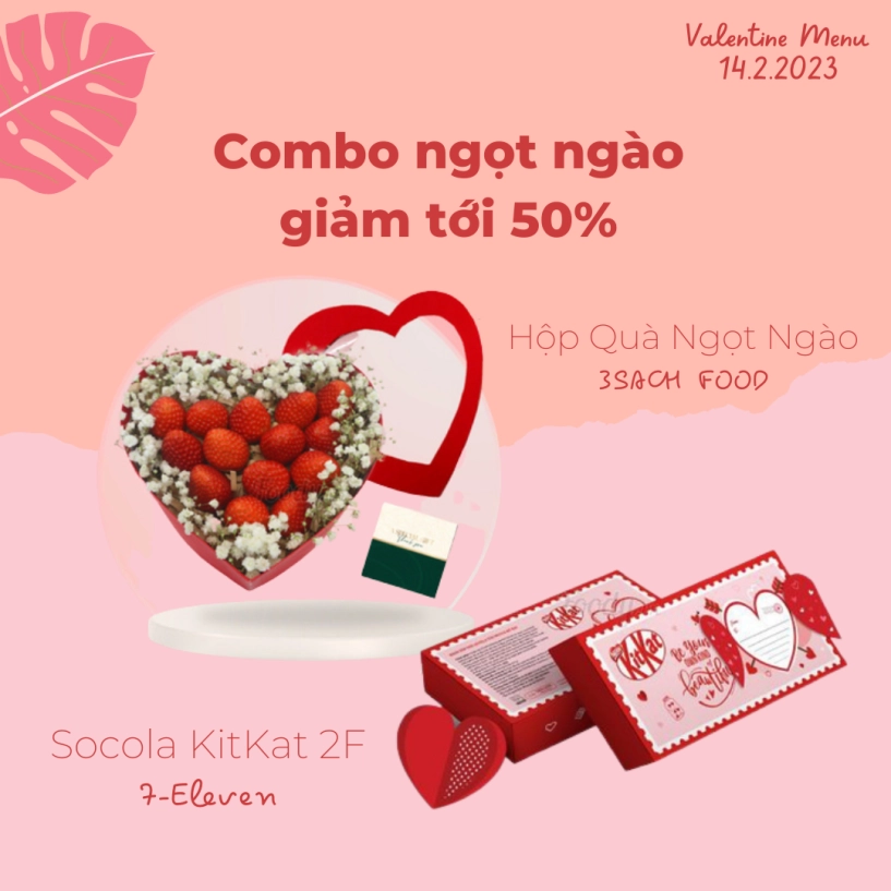 Mua 1 tặng 1 deal ngon giảm 50 món ngon 0 đồng và cơn mưa quà tặng valentine ngọt ngào từ shopeefood - 4