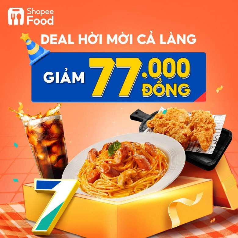 Mừng 7 năm tình bạn shopeefood dành tặng ưu đãi khủng khao người dùng vạn món ngon - 4