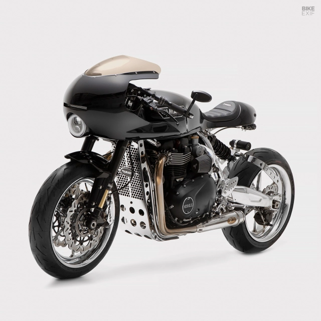 Triumph thruxton 1200 r độ phong cách thanh lịch của tamarit motorcycles - 3