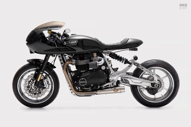Triumph thruxton 1200 r độ phong cách thanh lịch của tamarit motorcycles - 4