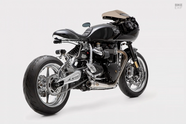 Triumph thruxton 1200 r độ phong cách thanh lịch của tamarit motorcycles - 5