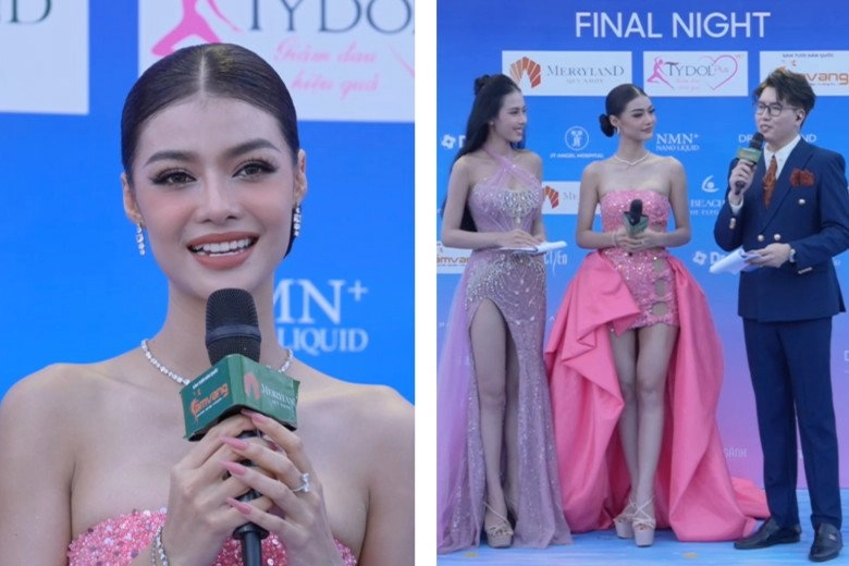 Trực tiếp chung kết miss world vietnam 2023 dàn hoa - á hậu xinh đẹp đổ bộ thảm xanh - 1