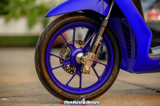 Yamaha mio độ dòng heo thắng moto3 hiếm thấy của nhà brembo - 6