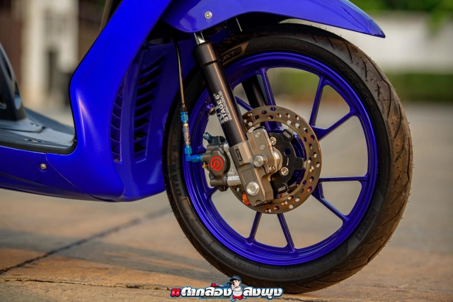 Yamaha mio độ dòng heo thắng moto3 hiếm thấy của nhà brembo - 17