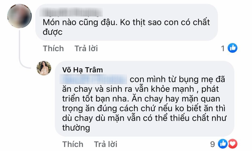 Võ hạ trâm cho con bú nhưng ăn chay chỉ rau đậucon gái vẫn bụ bẫm tay ngấn thịt - 3