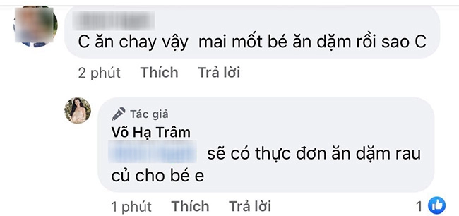 Võ hạ trâm cho con bú nhưng ăn chay chỉ rau đậucon gái vẫn bụ bẫm tay ngấn thịt - 4