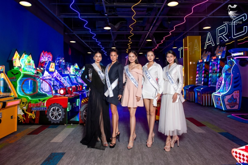 18 thí sinh miss universe vietnam hào hứng check in the grand ho tram - 5