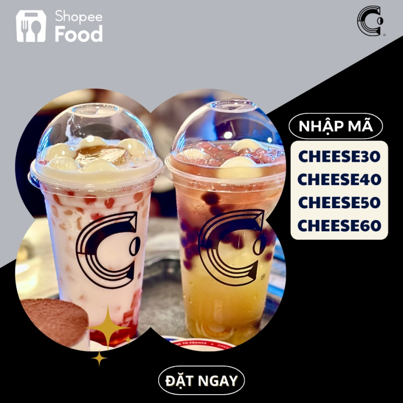 Chào tuần mới cheese coffee tung siêu bão món ngon 1 đồng và voucher 60000 đồng - 3