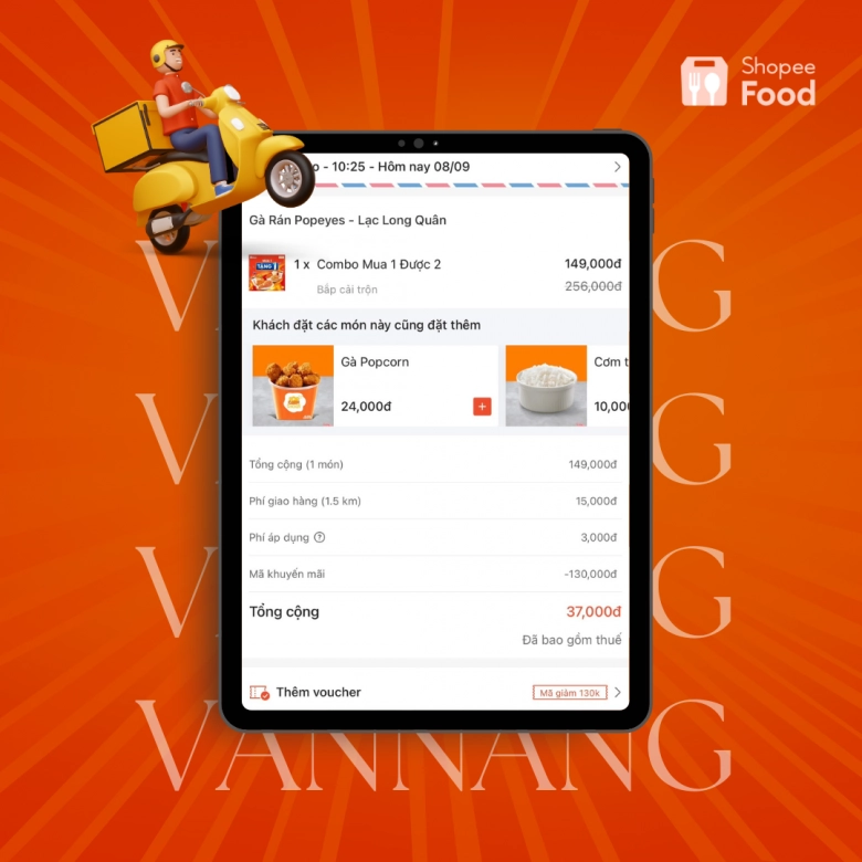 Đón trung thu tưng bừng với siêu mã vannang từ shopeefood - 2