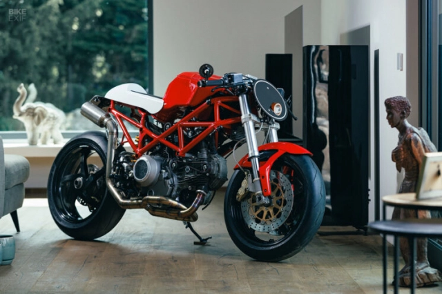 Ducati monster 620 độ phong cách cực kì tối giản đến từ gas - 1