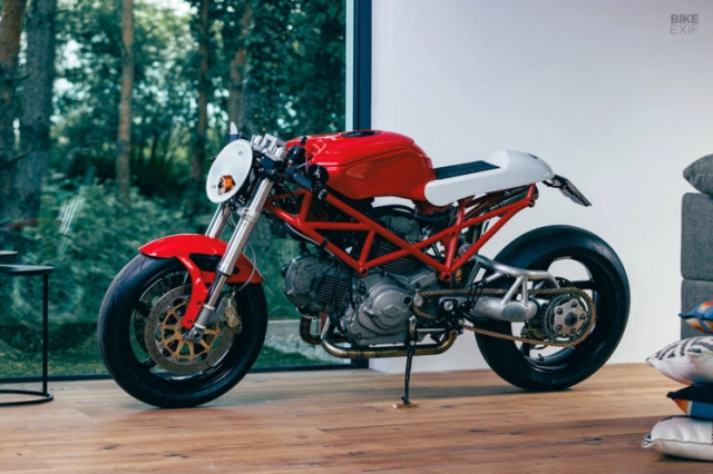 Ducati monster 620 độ phong cách cực kì tối giản đến từ gas - 3