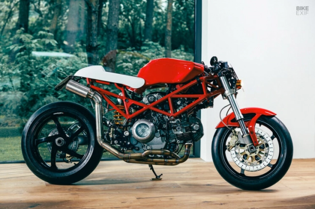 Ducati monster 620 độ phong cách cực kì tối giản đến từ gas - 4