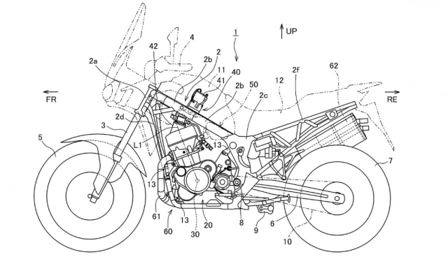 Honda africa twin 2024 đang được phát triển - 3