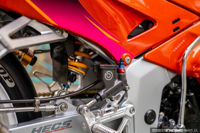 Honda fsx 150 và bộ mâm thuộc về giải đua moto3 2 thì thời đại cũ - 21
