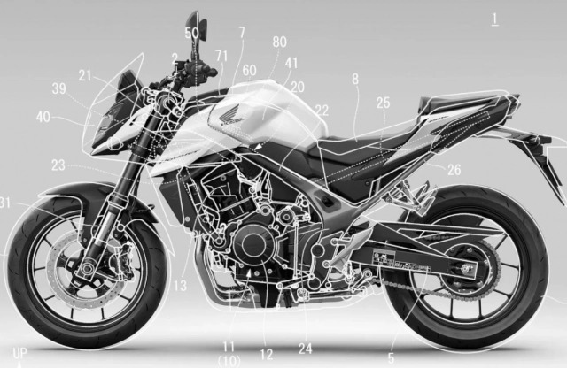 Lộ tin cbr750r dựa trên honda hornet có thể sắp ra mắt - 1