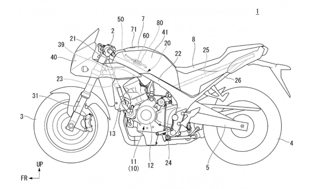 Lộ tin cbr750r dựa trên honda hornet có thể sắp ra mắt - 2