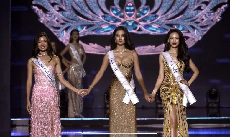 Mặt mộc top 3 miss universe vietnam 2023 bùi quỳnh hoa chuẩn gái thủ đô hương ly trẻ trung hồng đăng gây bất ngờ - 1