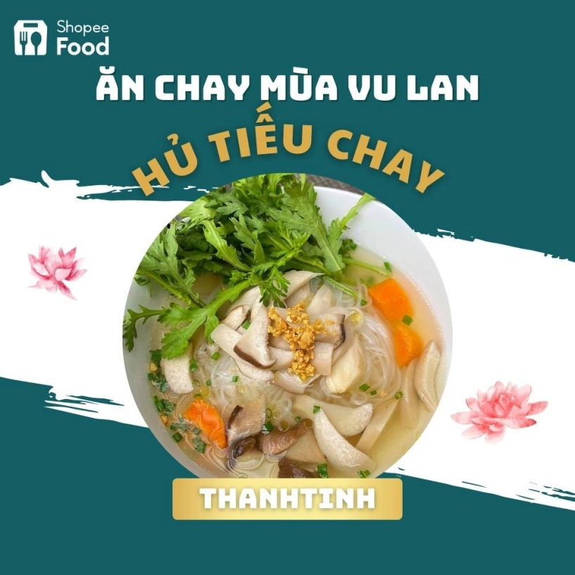 Ngày lễ vu lan shopeefood mang đến bạn vô vàn món chay ngon đi kèm miễn phí vận chuyển - 2