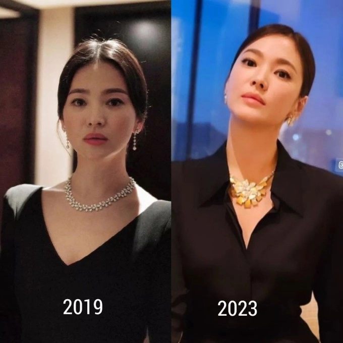 Song hye kyo bỏ style tóc tiên tử diện kiểu tóc mới cực kén mặt chị em học theo nên cân nhắc - 5