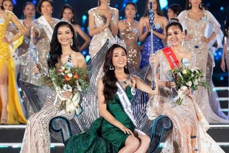 Miss grand vietnam 2023 lê hoàng phương thanh xuân không còn nợ cô ấy chiếc vương miện - 11