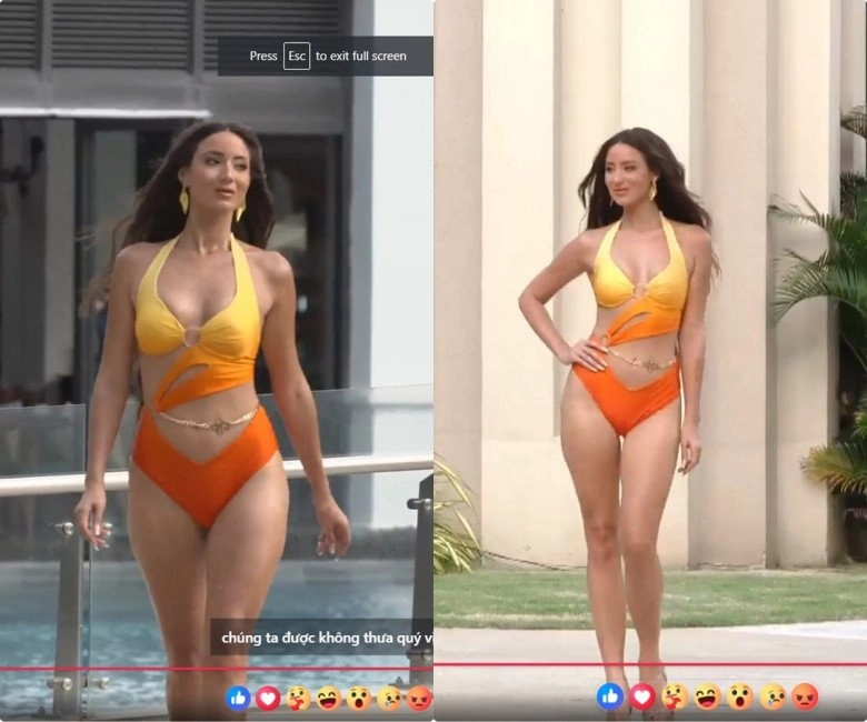 Top 18 miss universe vietnam 2023 trình diễn bikini emma lê suýt vồ ếch lệ nam lộ miếng lót ngực - 2