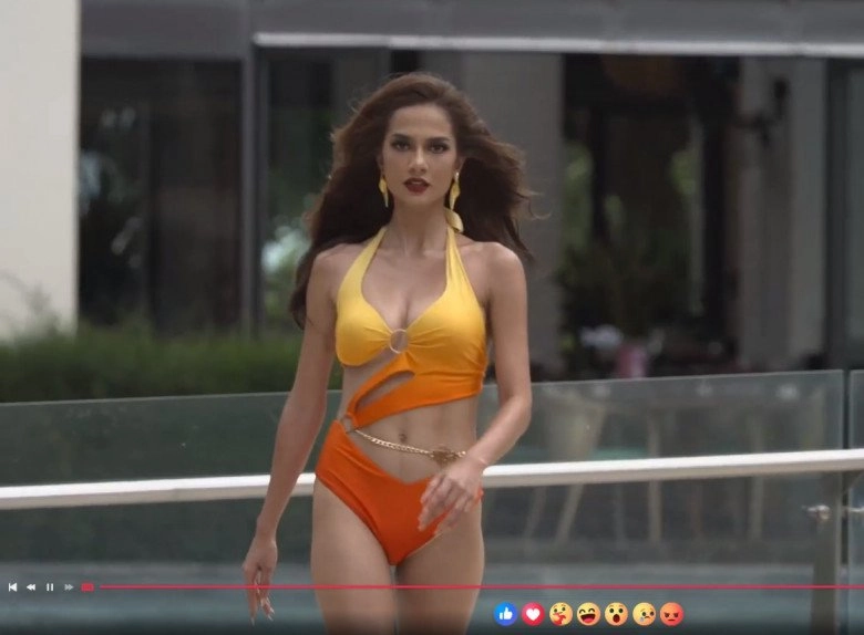 Top 18 miss universe vietnam 2023 trình diễn bikini emma lê suýt vồ ếch lệ nam lộ miếng lót ngực - 10