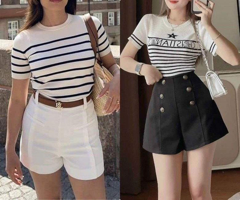 3 cách phối quần shorts mùa thu là chân ái cho nàng công sở cá tính - 7