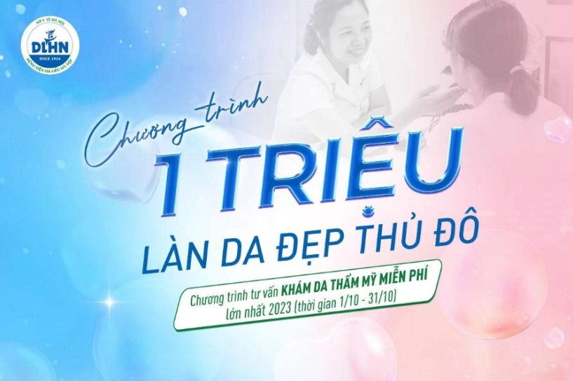 Bệnh viện da liễu hà nội tôn vinh vẻ đẹp phụ nữ việt qua chương trình 1 triệu làn da đẹp thủ đô - 1