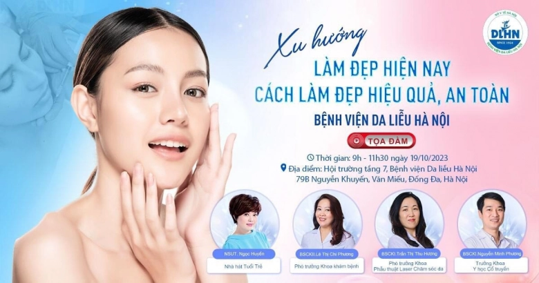 Bệnh viện da liễu hà nội tôn vinh vẻ đẹp phụ nữ việt qua chương trình 1 triệu làn da đẹp thủ đô - 3