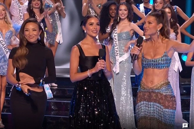 Chung kết miss universe 2023 bùi quỳnh hoa trượt top 20 top 10 gọi tên mỹ nhân thái lan - 5