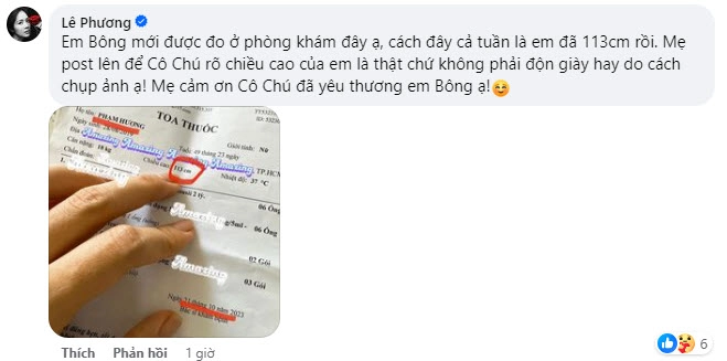 Con gái lê phương - trung kiên 4 tuổi cao 1m13 mới mẫu giáo mà chân dài ngoằng - 2