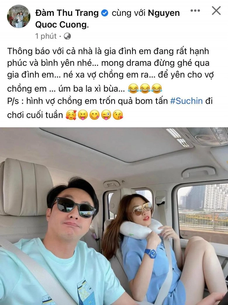 Đàm thu trang lên đồ chờ cường đôla đưa đi chơi phong cách đổi khác sau sinh tập 2 - 4