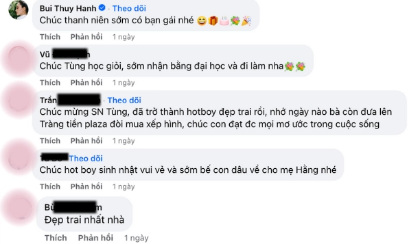 Hưởng gen chân dài từ mẹ siêu mẫu con trai thuý hằng sở hữu chiều cao như trai tây mẹ ngóng quý tử có bạn gái - 2