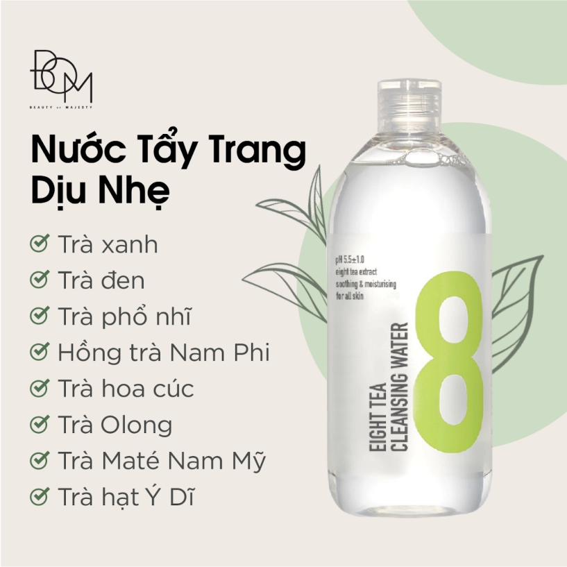 Không chỉ là nước tẩy trang bạn sẽ mê mẩn với sản phẩm từ 8 loại trà này - 1