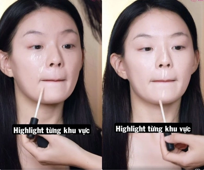 Rầm rộ style make-up con lai nhan sắc tầm thường biến hình mỹ nhân nhờ 2 bước - 6