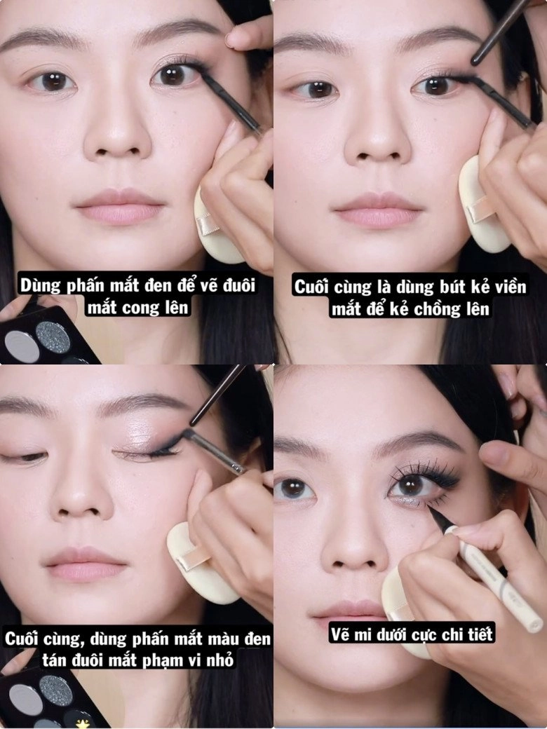 Rầm rộ style make-up con lai nhan sắc tầm thường biến hình mỹ nhân nhờ 2 bước - 11