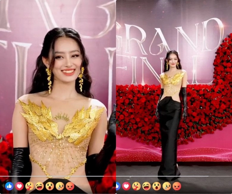 Thảm đỏ chung kết miss grand international 2023 minh kiên lẻ bóng kiều loan rực rỡ khoe sắc - 2